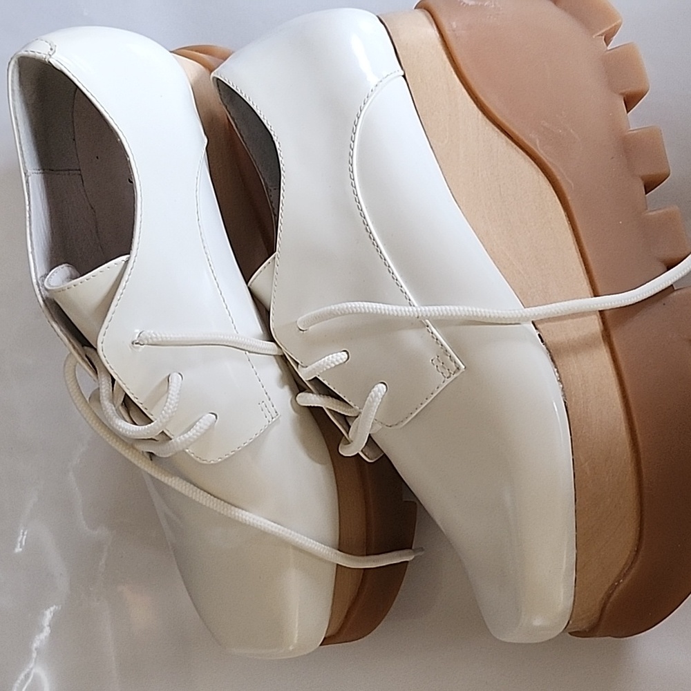 Jeffrey Campbell Frankie Flatform Shoes Size 7